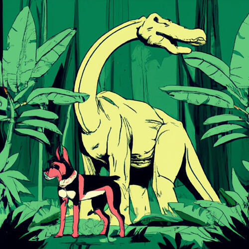The Dog and the Dinosaur