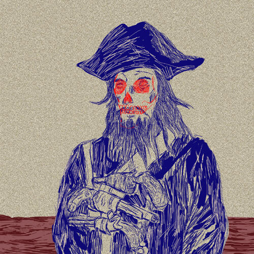 Sins Dyed In Blood: The Lost Pirate of Blackbeard's Golden Age